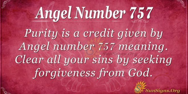 757 angel number