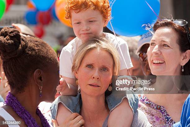 cynthia nixon children