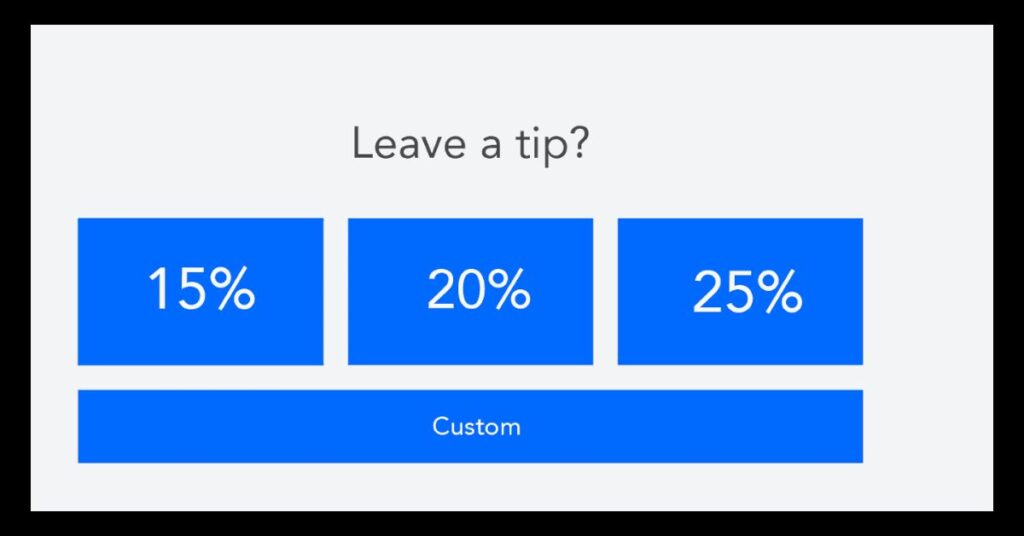 tipping screen